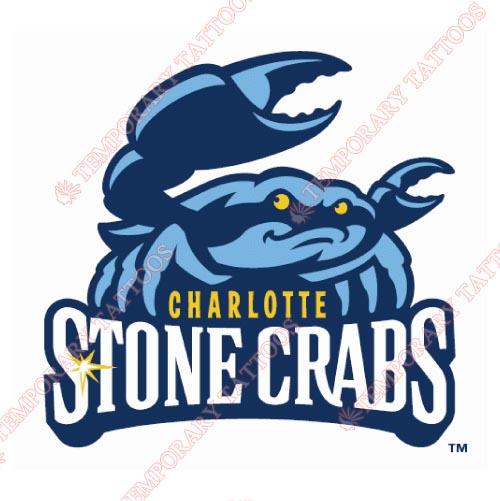 Charlotte StoneCrabs Customize Temporary Tattoos Stickers NO.7886